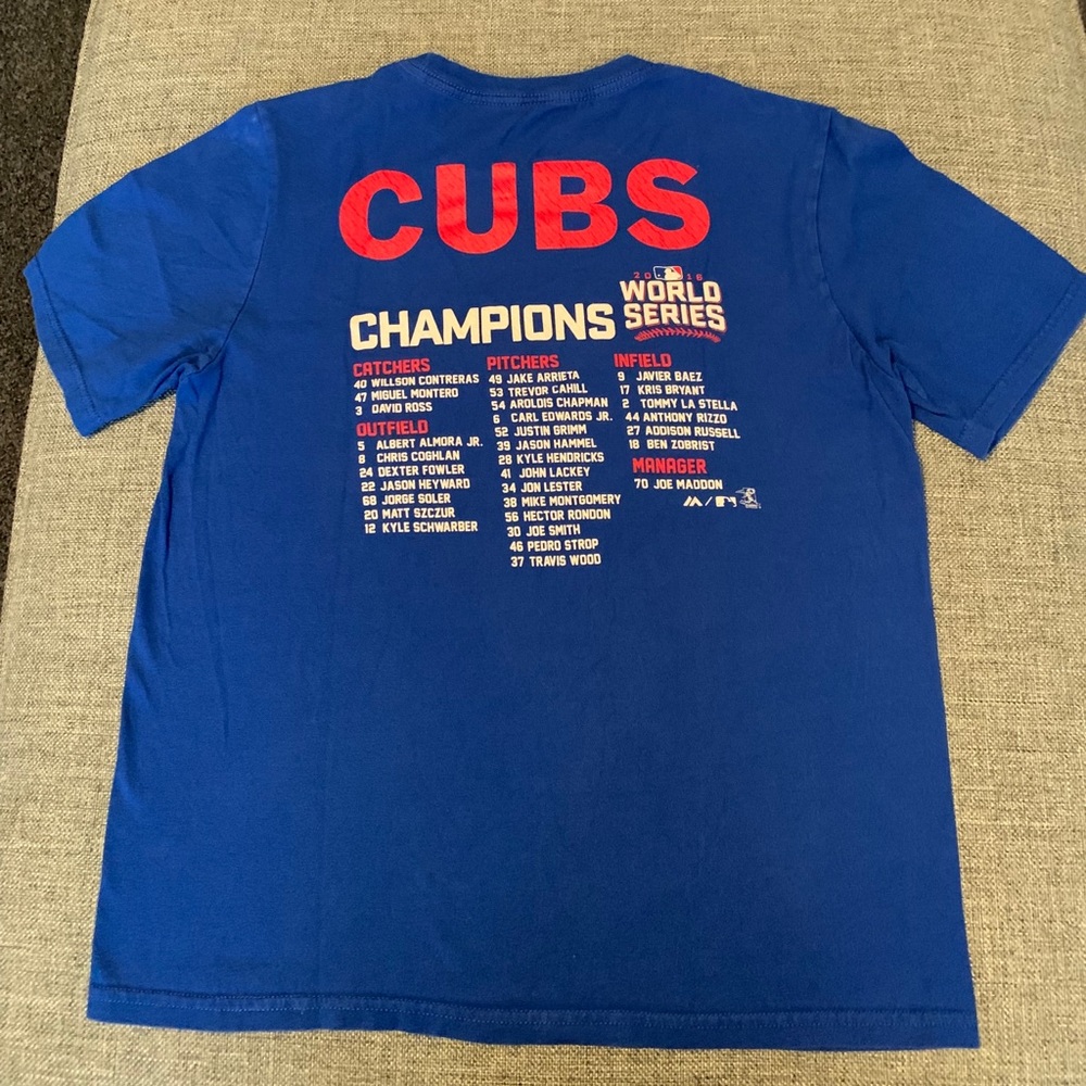 Cubs Champion tee - Picture 3 of 3